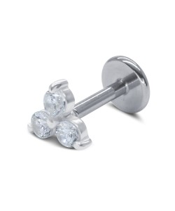 Beautiful CZ Tragus Piercing TRP-2474
